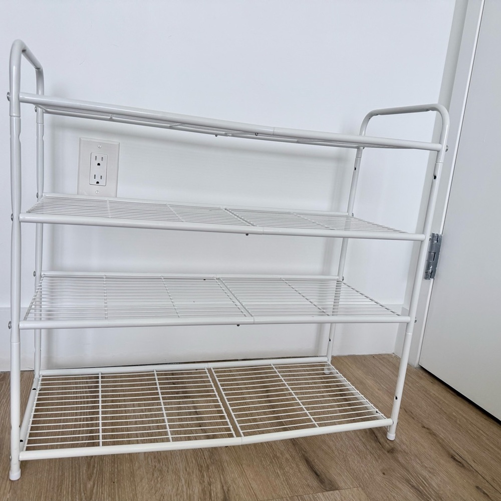Simple Trending 4-Tier Stackable Shoe Rack - Picture 5 of 7